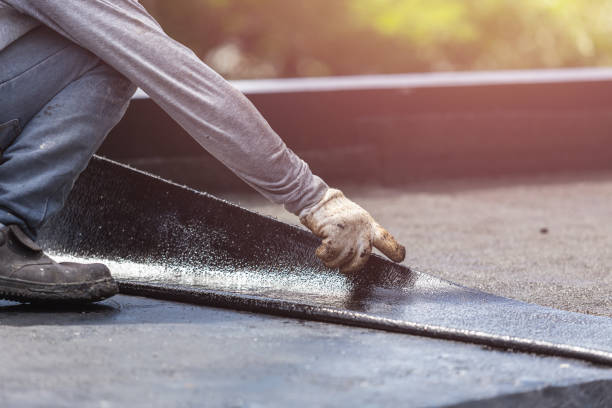 Professional Emergency Waterproofing technician working in Deer Park, IL